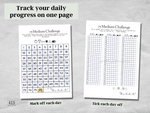 Editable 75 Medium Challenge Tracker v5