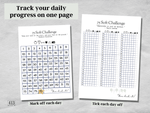 Editable 75 Soft Challenge Tracker v5