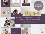 93 Candle Instagram Post Templates v2