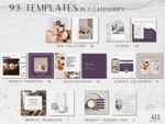 93 Candle Instagram Post Templates v2