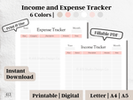 Income and Expense Tracker