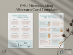 Microblading PMU After Care Card Template v2