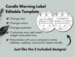 Candle Warning Label Template v2