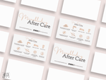 Microblading After Care Business Card Template v3
