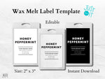 Wax Melt Label Template 08
