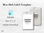 Wax Melt Label Template 09