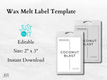 Wax Melt Label Template 11