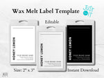 Wax Melt Label Template 12