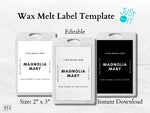 Wax Melt Label Template 13