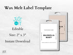 Wax Melt Label Template 13