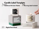Minimalist Candle Label Template 34