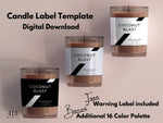 Minimalist Candle Label Template 26