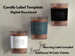 Minimalist Candle Label Template 20